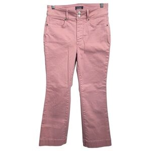 NYDJ Barbara Bootcut Pink Pants High Rise Lift Tuck Technology